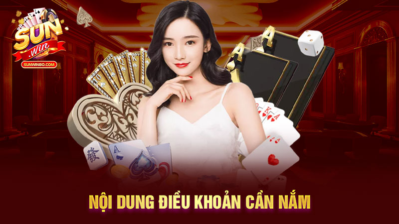 Nội dung điều khoản cần nắm